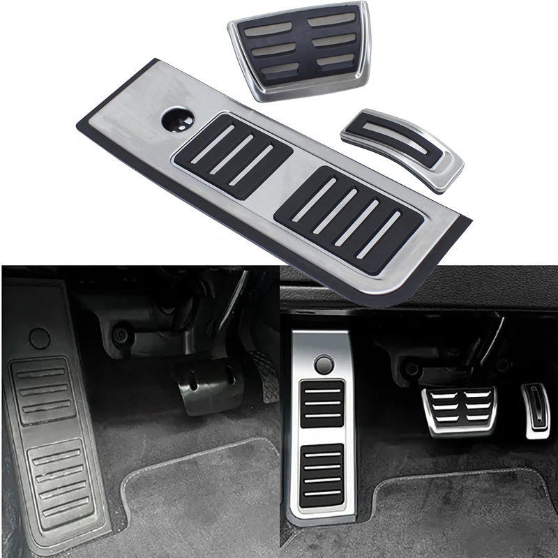 Brake Pad Set - 3 قطع غطاء دواسة الوقود والفرامل