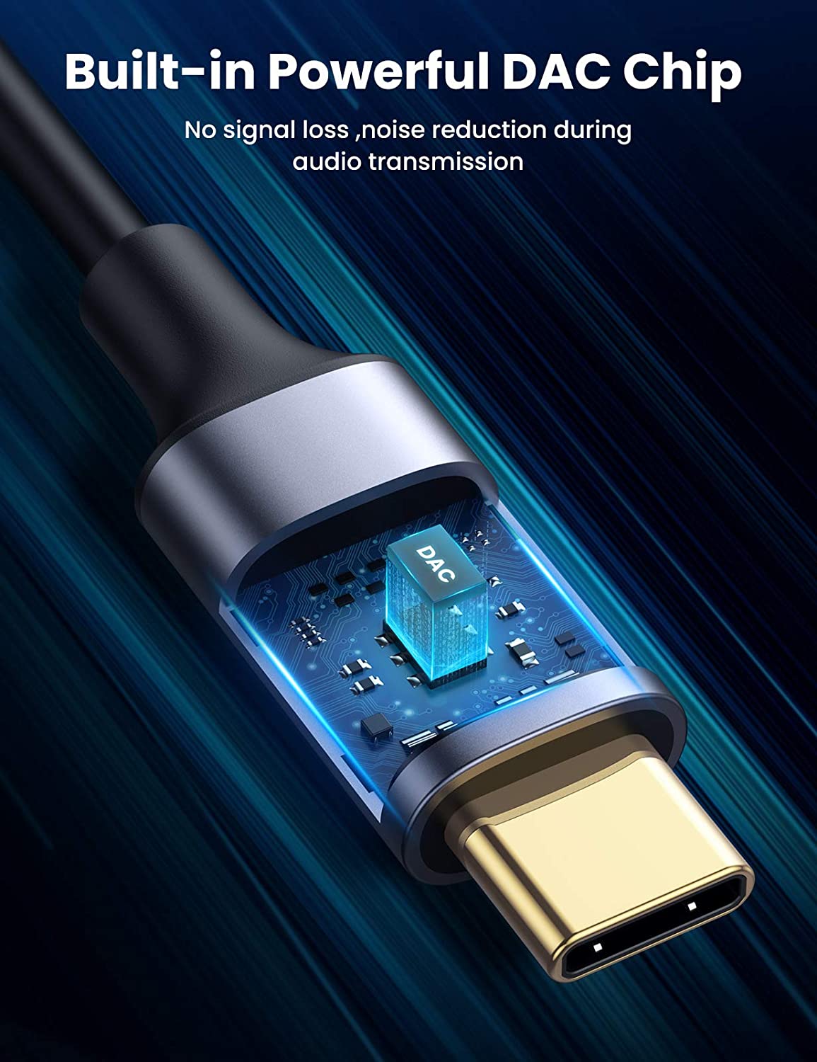كابل صوت UGREEN من USB-C إلى R - مراجعة Car Jack وسعره