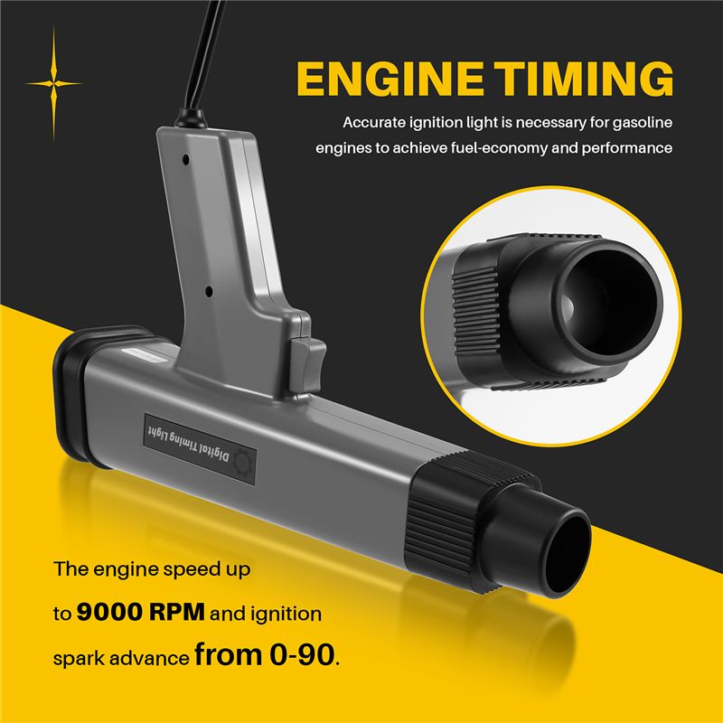 مصباح توقيت المحرك الرقمي للسي - مراجعة Timing Light Gun وسعره