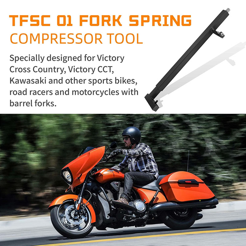 نوني TFSC 01 شوكة الربيع ضاغط  - مراجعة Spring Compressor Tool وسعره